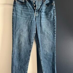 Old Navy Women's High Rise OG Straight Leg Jean 12